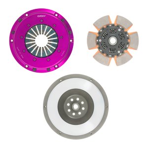 Nissan Silvia Single Plate Clutch Kit - Exedy - Hyper Single Sprung Center Disc - Purple - `99-`02 Nissan Silvia Single Plate Clutch Kit - Exedy - Hyper Single Sprung Center Disc - Purple - `99-`02