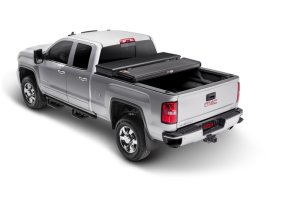 GMC Sierra 2500 HD Tonneau Cover - Extang - Solid Fold 2.0 Toolbox - Black Textured Paint - `07-`14