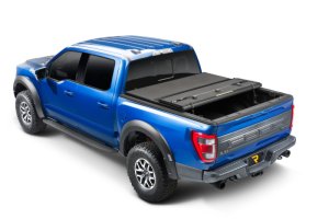 Nissan Frontier Tonneau Cover - Extang - Solid Fold ALX - Matte Black Textured - `05-`21