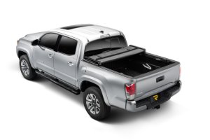 Toyota Tundra Tonneau Cover - Extang - Trifecta 2.0, Soft Tri-Fold, Leather Grained Fabric, Lightweight Aircraft Grade Aluminum Frame - Black - `14-`21