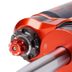 Jeep JK Coilover Suspension Kit - Rear - FOX - 2.5 Factory Series Internal Bypass Reservoir, Adjustable - `11-`18