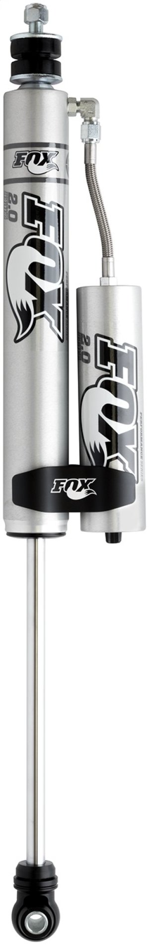 Chevrolet HD Suspension Shock Absorber - Front - FOX - 2.0 Performance Series Smooth Body Reservoir Shock - Black - `01-`10