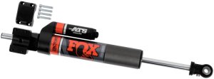 Ford F350 Steering Stabilizer - FOX - 2.0 Factory Race Series ATS - Black Anodized - `17-`19