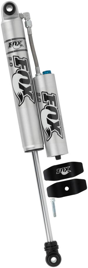 Ford F-350 Super Duty Shock Absorber - Front - FOX - 2.0 Performance Series Smooth Body Reservoir - Adjustable - `99-`04 Ford F-350 Super Duty Shock Absorber - Front - FOX - 2.0 Performance Series Smooth Body Reservoir - Adjustable - `99-`04
