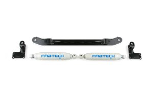 Chevrolet C1500 Steering Stabilizer - Front - Fabtech - Dual Steering Stabilizer System w/ Performance Shocks - `07-`14