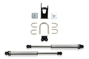 Ford F250 Steering Stabilizer Kit - Fabtech - Dual Dirt Logic 2.25, Opposing Style, Non-Reservoir - `05-`21 Ford F250 Steering Stabilizer Kit - Fabtech - Dual Dirt Logic 2.25, Opposing Style, Non-Reservoir - `05-`21