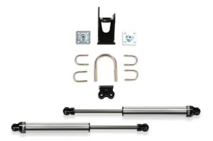 Ford F250 Steering Stabilizer Kit - Fabtech - Dual Dirt Logic 2.25, Opposing Style, Non-Reservoir - `05-`21 Ford F250 Steering Stabilizer Kit - Fabtech - Dual Dirt Logic 2.25, Opposing Style, Non-Reservoir - `05-`21