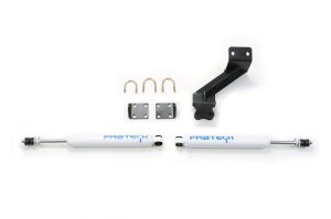Ram 3500 Steering Stabilizer - Front - Fabtech - Dual w/ Performance Shocks - `14-`18