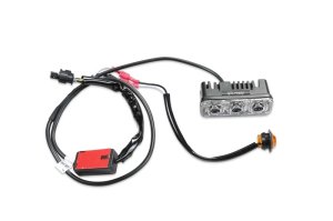 Jeep JL Fender Flares - Front - Fabtech - Steel Tube - Textured Black - `18-`21