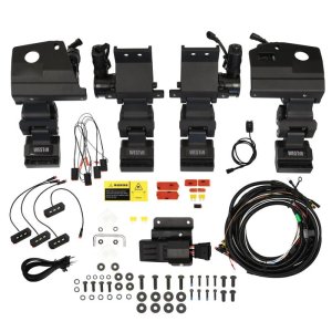 Ram 2500 Suspension Lift Kit - Front + Rear - Fabtech - 7in Radius Arm Kit with Performance Shocks - `14-`18