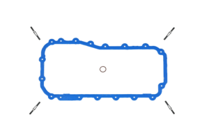 Jeep Wrangler Oil Pan Gasket - Fel-Pro - PermaDry Molded Rubber - `07-`11 Jeep Wrangler Oil Pan Gasket - Fel-Pro - PermaDry Molded Rubber - `07-`11