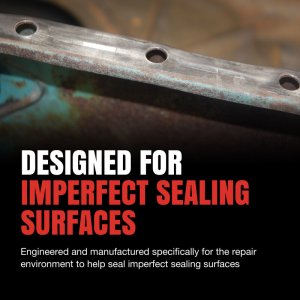 Toyota Tacoma Engine Oil Pan Gasket Set - Fel-Pro - High-temperature Rubber-coated Fiber - `05-`23