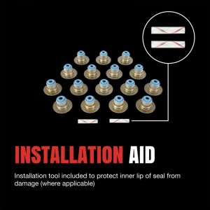 Ford Mustang Engine Valve Stem Oil Seal Set - Fel-Pro - SS 71327 - `11-`17