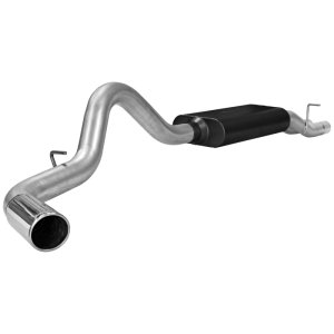 Chevrolet Silverado Performance Exhaust - Rear - Flowmaster - American Thunder Cat-Back - Polished - `01-`07