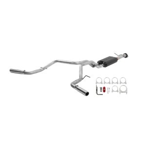 Chevrolet Tahoe Performance Exhaust - Rear - Flowmaster - American Thunder Cat-Back, Super 50 Series - `04-`06