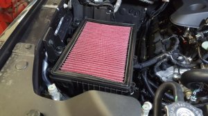 Dodge Ram 3500 Performance Air Filter - Flowmaster - Delta Force - Red - `03-`18