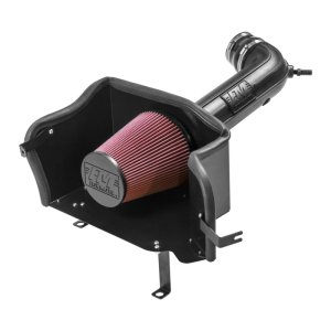Dodge Ram 2500 Performance Air Intake - Flowmaster - Delta Force - Black - `03-`08