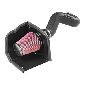 Chevrolet Silverado 1500 Performance Air Intake - Flowmaster - Delta Force - Black - `05-`07