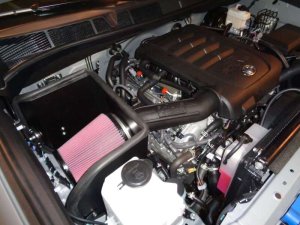 Toyota Tundra Performance Air Intake - Flowmaster - Delta Force - Black - `12-`18