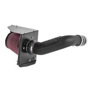 Jeep Wrangler Performance Air Intake - Flowmaster - Delta Force - Black - `07-`11