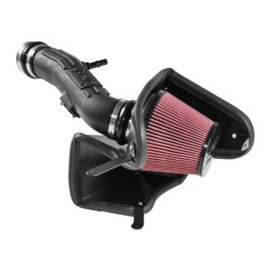 Ford Mustang Performance Air Intake - Flowmaster - Delta Force - Black - `11-`14