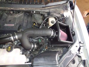 Ford F-150 Performance Air Intake - Flowmaster - Delta Force - Black - `17-`18