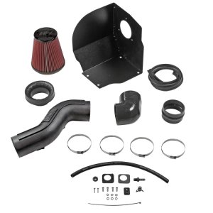 Chevrolet Silverado 2500HD Performance Air Intake - Flowmaster - Delta Force - Black - `09-`15