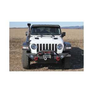 Jeep Gladiator Performance Air Intake - Flowmaster - Delta Force - Black - `20-`26