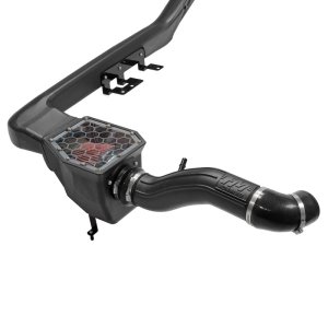 Jeep Wrangler JL Performance Air Intake - Flowmaster - Delta Force - Black - `18-`26