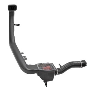 Jeep Wrangler JL Performance Air Intake - Flowmaster - Delta Force - Black - `18-`26