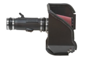Nissan Titan Performance Air Intake - Flowmaster - Delta Force - Black - `17-`24