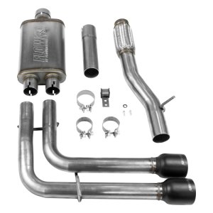 GMC Sierra 1500 Performance Exhaust - Rear - Flowmaster - Flow FX Cat-Back - Black - `14-`19
