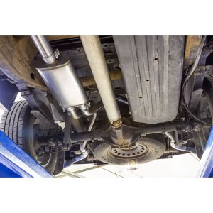 Chevrolet Silverado 1500 Performance Exhaust - Flowmaster - FlowFX Cat-Back - Black - `09-`13