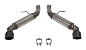 Chevrolet Camaro SS Performance Exhaust - Flowmaster - Axle Back, Flow FX, 4.50-inch Tips - Black - `16-`24