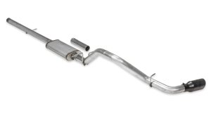Chevrolet Silverado 1500 Performance Exhaust - Rear - Flowmaster - Cat Back, Flow FX, Single Rear Exit - Black - `14-`18