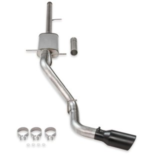 Chevrolet Silverado 1500 Performance Exhaust - Rear - Flowmaster - Cat Back, Flow FX, Single Rear Exit - Black - `14-`18