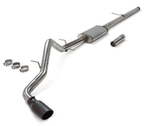 GMC Sierra 1500 Performance Exhaust - Rear - Flowmaster - FlowFX Cat-Back - Black - `19-`26