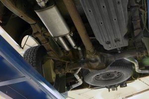 Ford F-150 Performance Exhaust - Flowmaster - FlowFX Cat-Back - Black - `04-`08