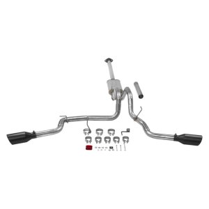 Ford F-150 Performance Exhaust - Flowmaster - Flow FX Cat-Back - Black - `15-`20