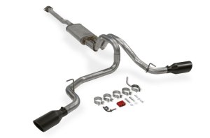 Toyota Tacoma Performance Exhaust - Flowmaster - Flow FX Cat-Back Dual Exit - Black - `05-`15
