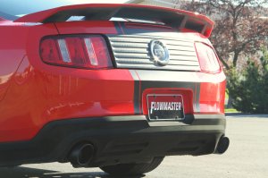 Ford Mustang GT Performance Exhaust - Rear - Flowmaster - Flow FX Axle-Back - Black - `11-`12