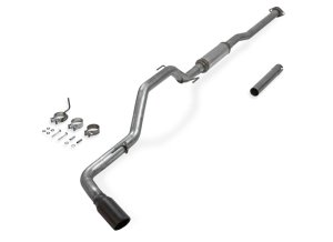 Toyota Tacoma Performance Exhaust - Single Rear Exit - Flowmaster - Flow FX Cat-Back - Black - `05-`15