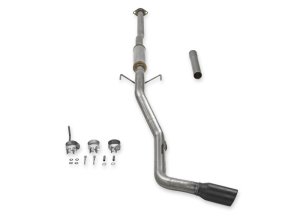 Toyota Tacoma Performance Exhaust - Single Rear Exit - Flowmaster - Flow FX Cat-Back - Black - `05-`15