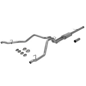 GMC Sierra 1500 Performance Exhaust - Dual Rear Exit - Flowmaster - Flow FX - `19-`23