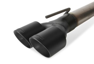 Dodge Challenger SRT392 Performance Exhaust - Rear - Flowmaster - Flow FX Cat-Back + Scavenger Series® X-pipe - Black - `15-`23