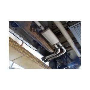 Chevrolet Silverado 1500 Performance Exhaust - Flowmaster - Flow FX Cat-Back - Black - `09-`13