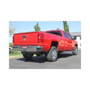Chevrolet Silverado 3500 HD Performance Exhaust - Single Side Exit - Flowmaster - Flow FX Cat-Back - Black - `11-`19