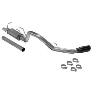 Ford F-350 Super Duty Performance Exhaust - Flowmaster - Cat-Back, Single Side Exit, Flow FX - Black - `17-`26