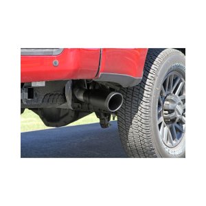 Ford F-350 Super Duty Performance Exhaust - Flowmaster - Cat-Back, Single Side Exit, Flow FX - Black - `17-`26