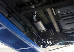 Chevrolet Tahoe Performance Exhaust - Flowmaster - Cat-Back - Black - `15-`20